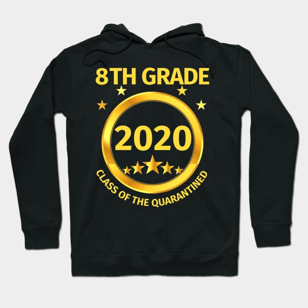 8th Grade 2020 Class Of The Quarantined Hoodie by juliawaltershaxw205